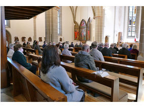 Festgottesdienst für die Kommunionjubilare an Ostermontag (Foto: Karl-Franz Thiede)